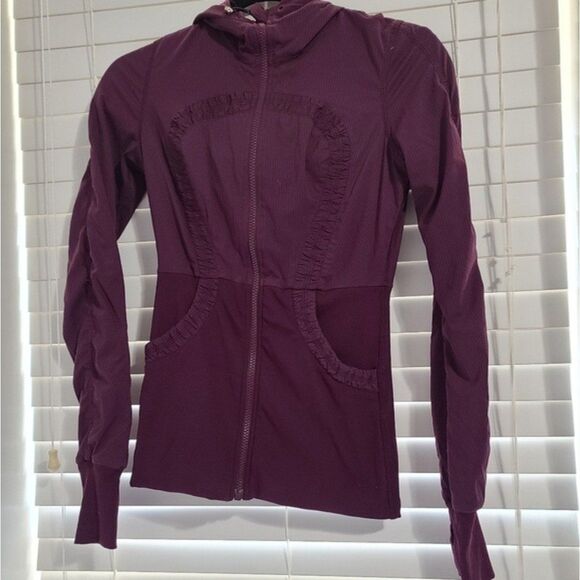Lululemon dance studio purple jacket - Picture 3 of 12